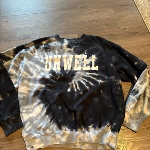 Barstool Sports tie-dye Unwell crewneck size small